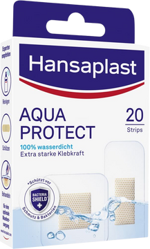 Hansaplast Aqua Protect vodotěsná náplast 20 ks