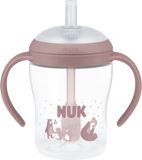 Nuk Láhev na učení Perfect Match s brčkem Medvěd 150 ml