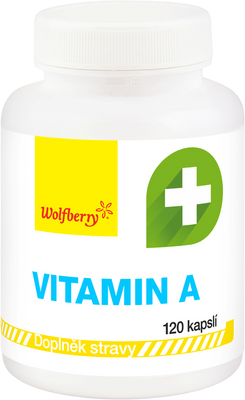 Wolfberry Vitamín A kapsle 120 kapslí