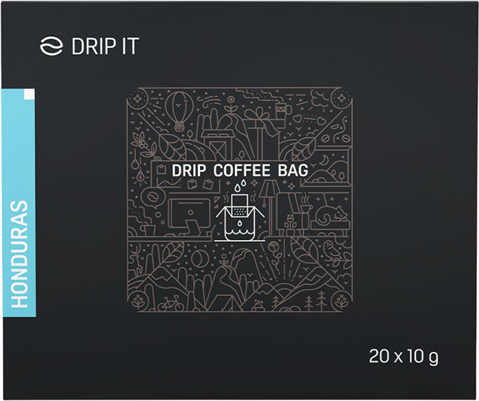 Drip it Káva ve filtru Honduras Las Capucas 20 x 10 g