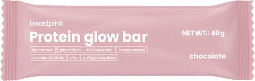 BeastPink Protein GlowBar - čokoláda 40 g