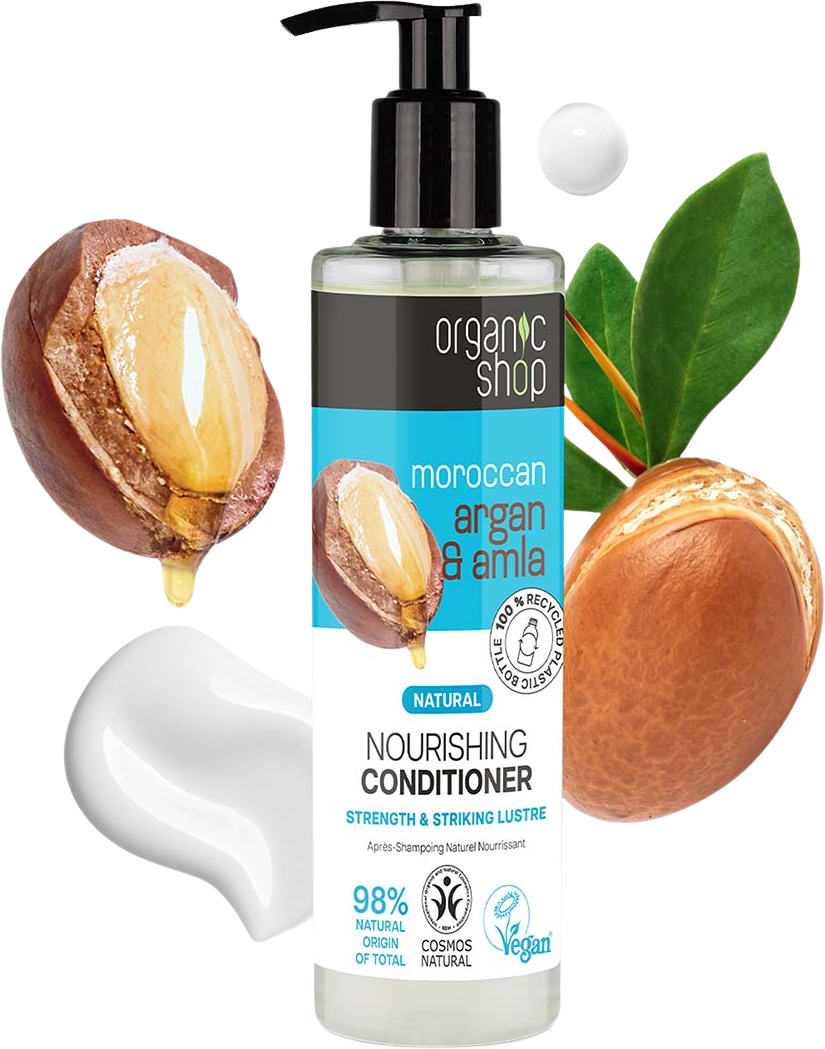Organic Shop Výživný kondicionér Argan & Amla 280 ml