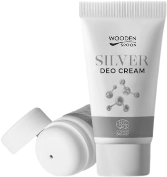 Woodenspoon Organický krémový deodorant s mikrostříbrem 40 ml