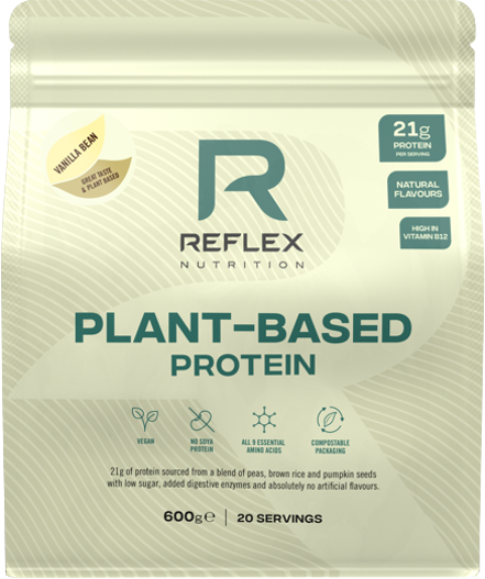 Reflex Nutrition Plant Based Protein vanilla bean 600 g