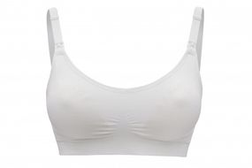 Medela Podprsenka Ultra těhotenská a kojicí Keep Cool™, bílá M