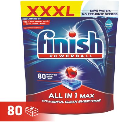 Finish All-in-1 Max Tablety do myčky 80 ks