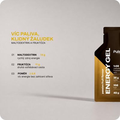 Pulse Performance Energy Gel Passion Fruit 40 g