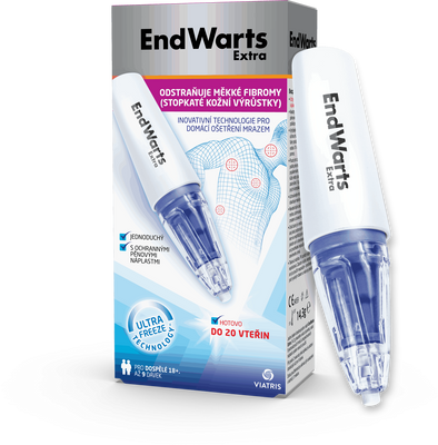 EndWarts Extra kryoterapie fibromů 14.3 g