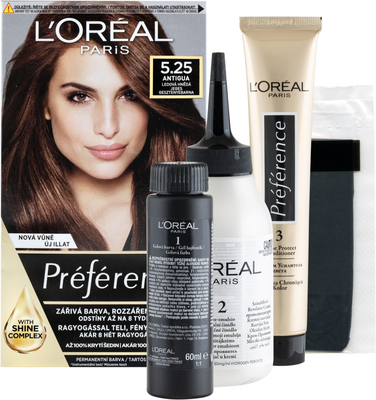 L'Oréal Paris Barva na vlasy Récital Préférence - Odstín: 5.25 Antigua