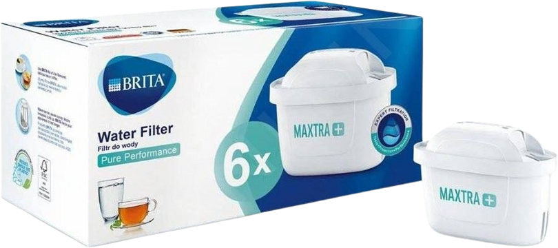 Brita Maxtra PRO Pure Performance, Vodní filtry 6 ks