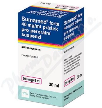 Sumamed Forte sirup por.plv.sus.1x30ml