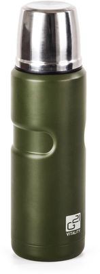 G21 Termoska na pití, khaki zelená 500 ml