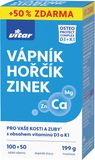 Vitar Vápník+hořčík+zinek+vitamín D3+K1 150 tablet