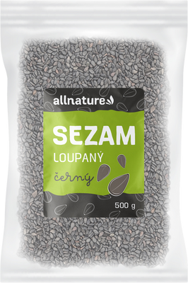 Allnature Sezam černý 500 g