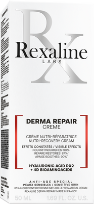 Rexaline Derma Repair Zklidňující krém pro citlivou pleť 50 ml