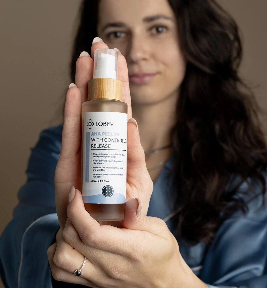 Lobey AHA Peeling s postupným uvolňováním 50 ml