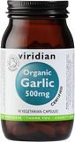 Viridian Garlic 500 mg Organic 90 kapslí