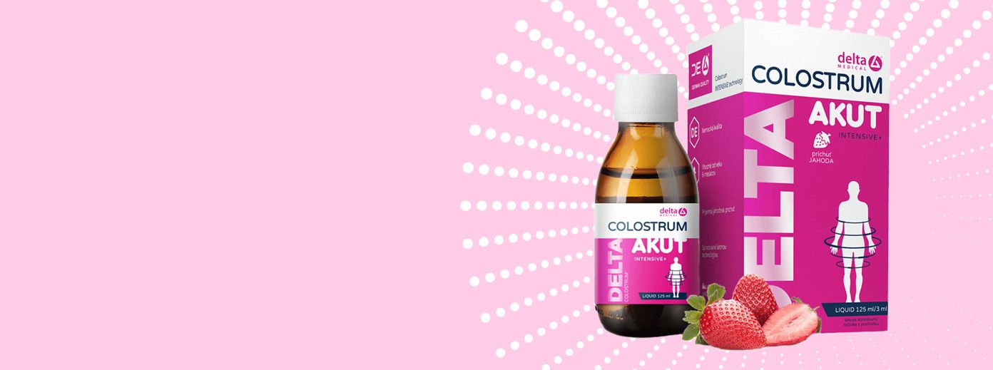 Delta COLOSTRUM® AKUT Jahoda