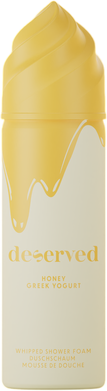 Deserved Whipped Shower Foam Honey Greek Yogurt 100 ml