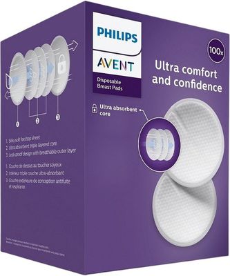 Philips Avent Prsní vložky jednorázové 100 ks