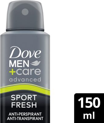 DOVE MEN+CARE Advanced Sport Fresh Antiperspirant sprej 150 ml