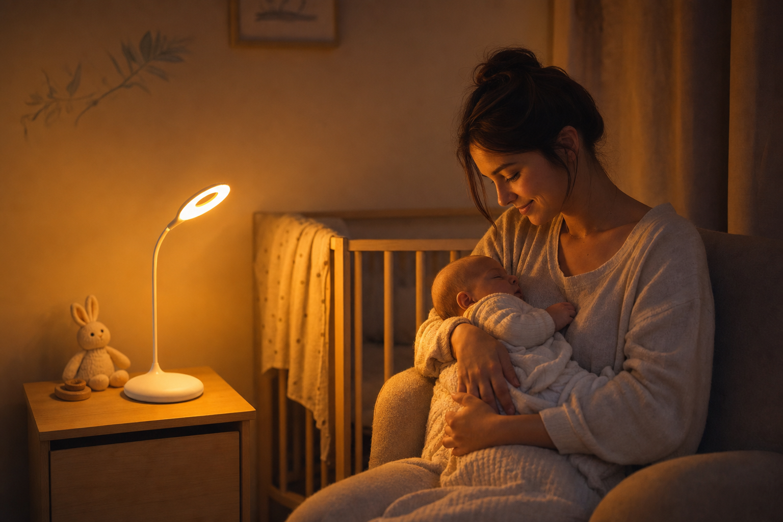 Melatime Lamp, Cirkadiánní LED lampička bez modré složky