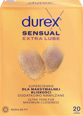 Durex Sensual Extra Lube 20 ks