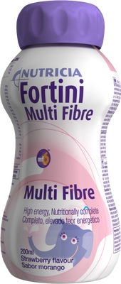 Fortini pro děti S vlákninou Jahoda 200 ml