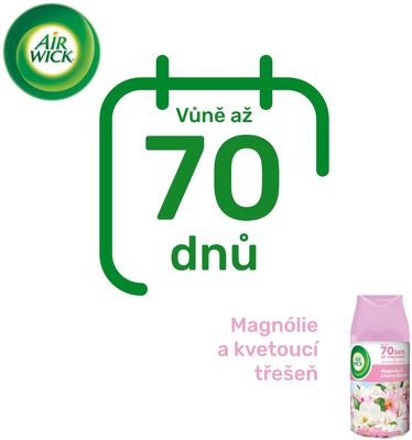 Airwick Náplň do automatického difuzéru Freshmatic Magnólie a třešeň 250 ml
