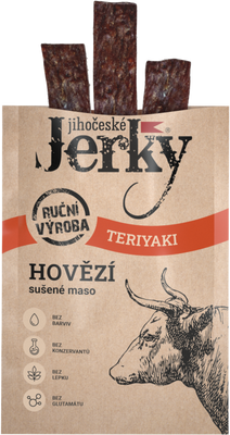 Jihočeské Jerky Hovězí Teriyaki 20 g