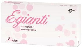 Egianti 0.75 mg 2 tablet