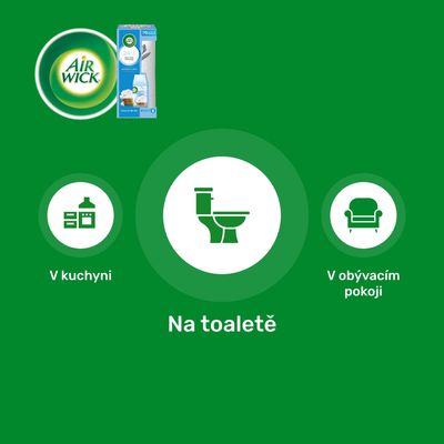 Airwick Automatický difuzér Freshmatic bílý s náplní Prádlo ve vánku 250 ml
