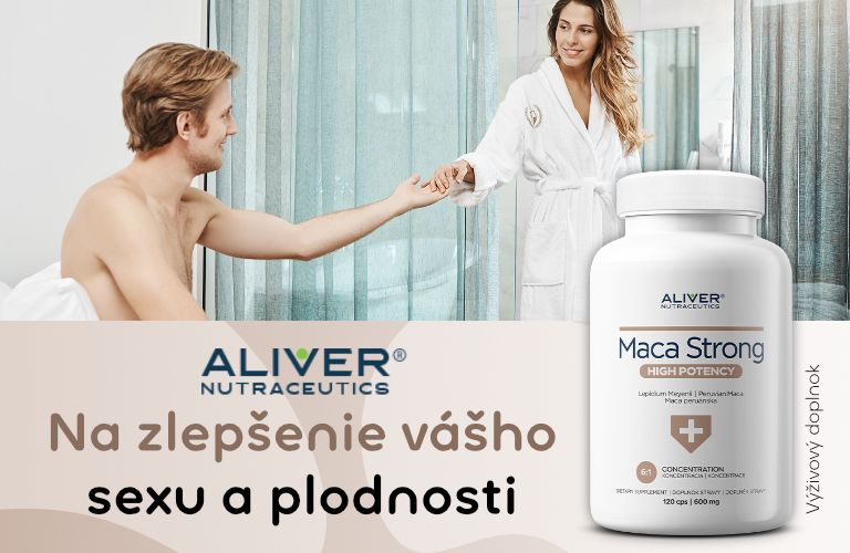 Aliver Nutraceutics Doctor´s 1st. choice Maca strong 120 kapslí