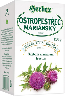 Herbex Ostropestřec mariánský sypaný 120 g