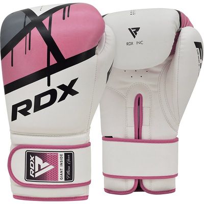 Acra RDX F7 Ego Růžové boxerské rukavice pro ženy 340 g