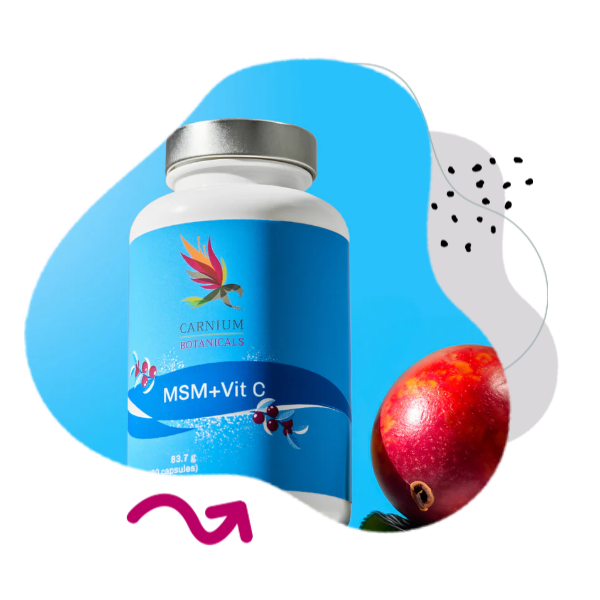 Carnium Botanicals MSM s Vitamínem C