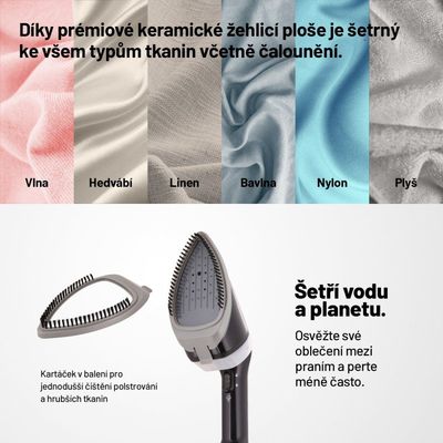 Lauben Napařovač oděvů Handheld Steam Iron 1950BC