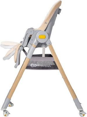 Kinderkraft Select Židlička jídelní Lastree Wood, Premium