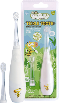 Jack n' Jill Sonický dětský zubní kartáček Tickle Tooth