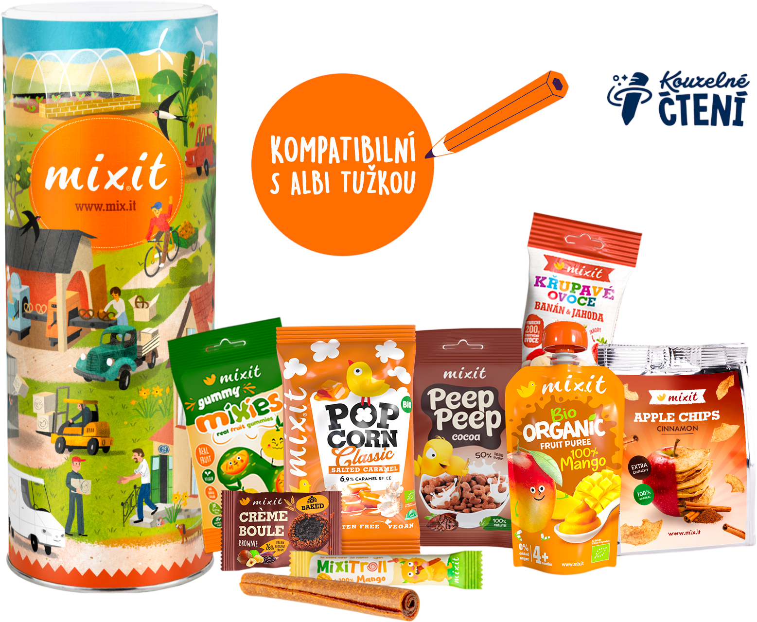 Mixit Tubus dobrot ke Kouzelnému čtení 271 g
