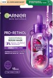 Garnier Skin Naturals Pro-Retinol vyhlazující sérum maska 22 g