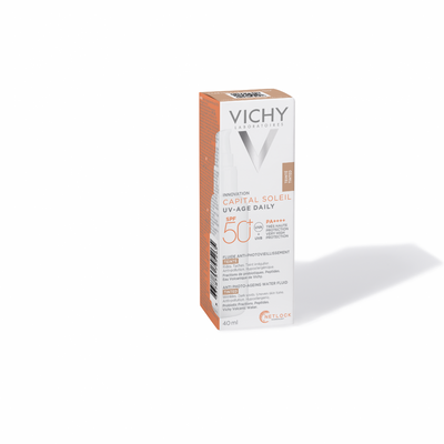 Vichy UV-Age Daily Tónovaný Fluid bránícií fotostárnutí SPF50+ 40 ml