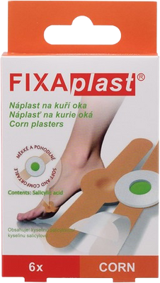 Fixaplast Náplast Corn na kuří oka 6 ks