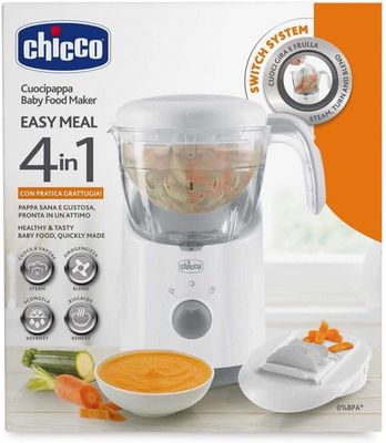Chicco CHICCO Parní hrnec a mixér 4v1