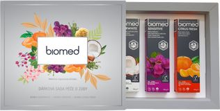 Biomed Dárková sada Superwhite, Sensitive, Citrus Fresh 3 x 100 ml