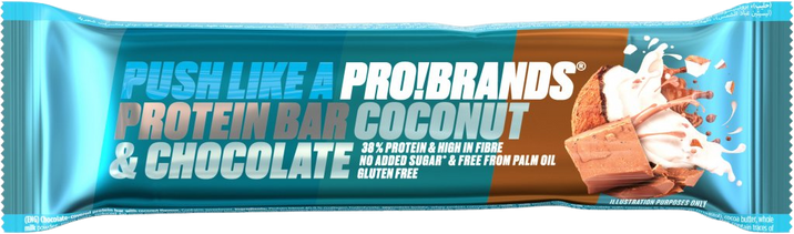 ProteinPRO 50% Proteinová tyčinka kokos 45 g