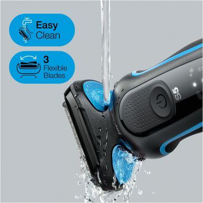 Braun Holicí strojek Series 7 71-S1000s Wet&Dry s cestovním pouzdrem stříbrný