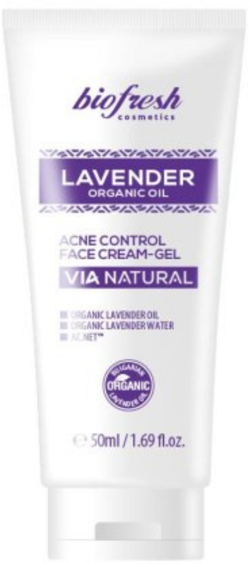 Biofresh Gel na obličej proti akné s organickým levandulovým olejem Lavender 50 ml