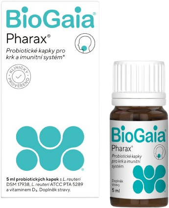 BioGaia Pharax Probiotické kapky 5 ml