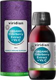 Viridian Elderberry Extract + Vitamin C Organic 100 ml